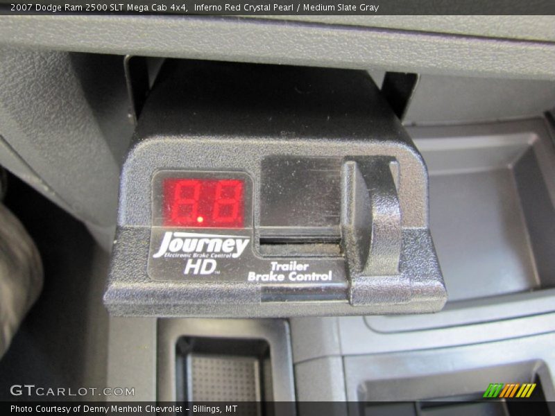 Inferno Red Crystal Pearl / Medium Slate Gray 2007 Dodge Ram 2500 SLT Mega Cab 4x4