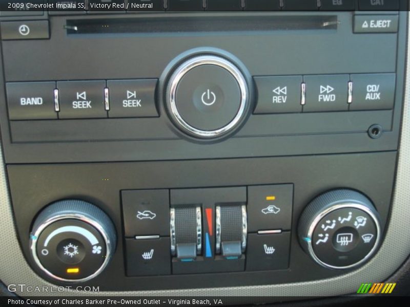 Victory Red / Neutral 2009 Chevrolet Impala SS