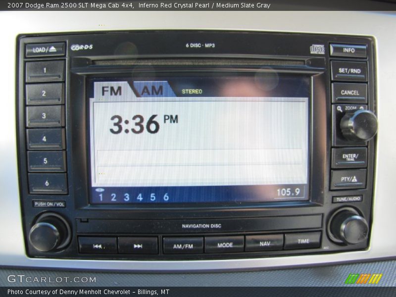 Inferno Red Crystal Pearl / Medium Slate Gray 2007 Dodge Ram 2500 SLT Mega Cab 4x4