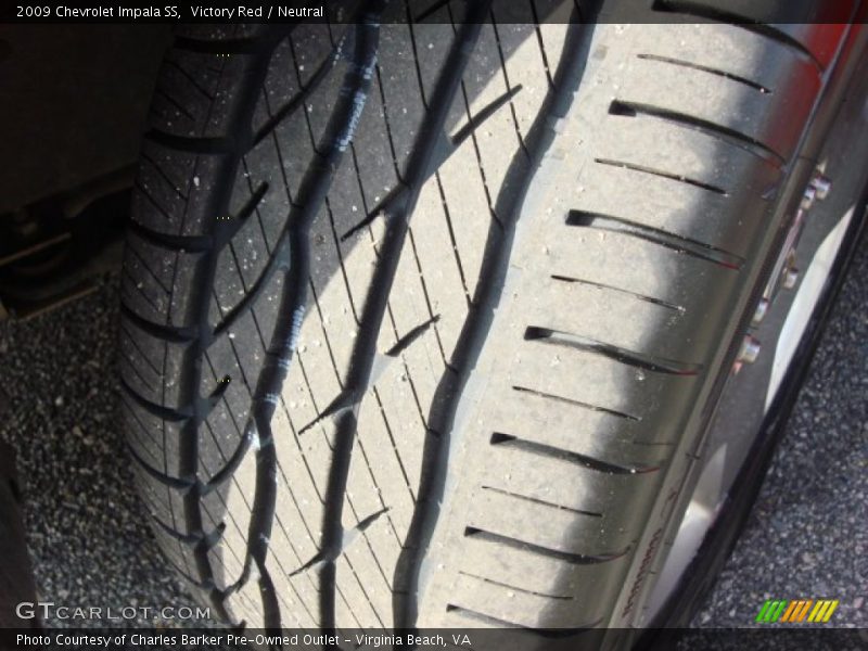 Victory Red / Neutral 2009 Chevrolet Impala SS