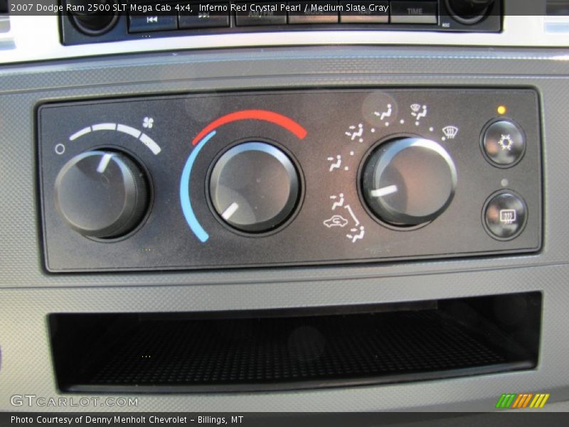 Controls of 2007 Ram 2500 SLT Mega Cab 4x4