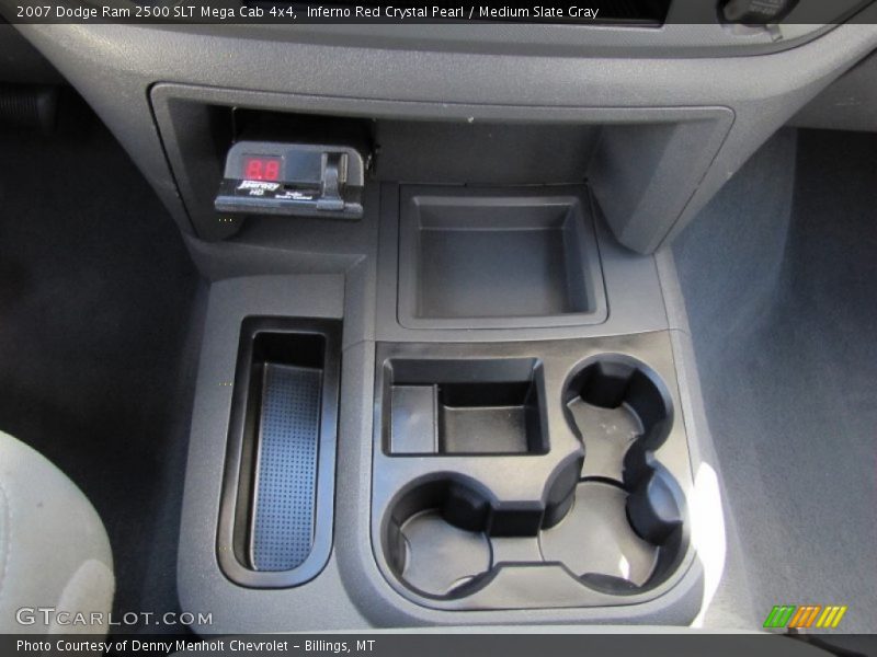 Inferno Red Crystal Pearl / Medium Slate Gray 2007 Dodge Ram 2500 SLT Mega Cab 4x4