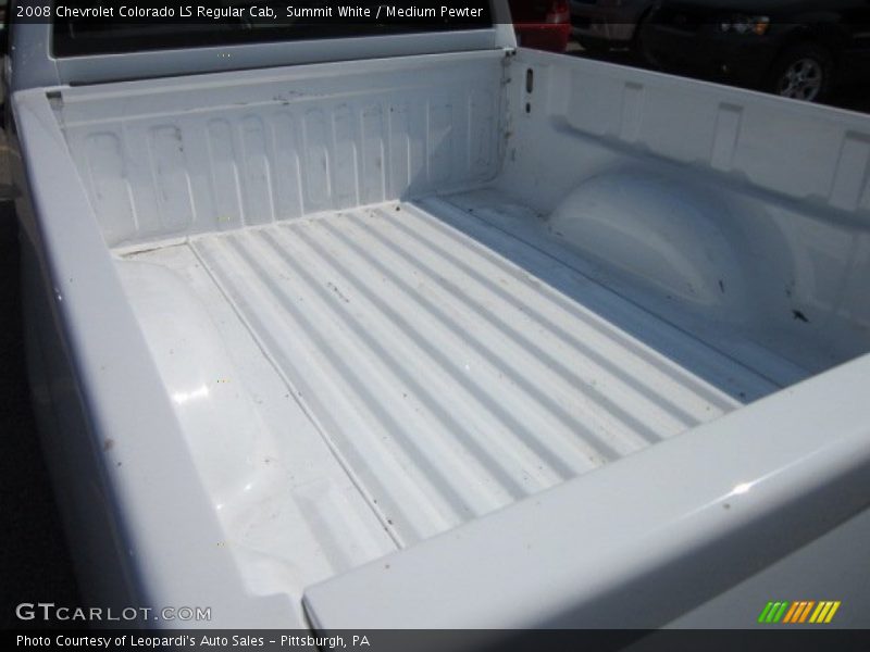 Summit White / Medium Pewter 2008 Chevrolet Colorado LS Regular Cab