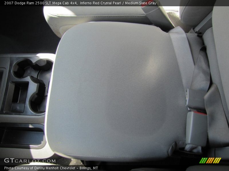 Inferno Red Crystal Pearl / Medium Slate Gray 2007 Dodge Ram 2500 SLT Mega Cab 4x4