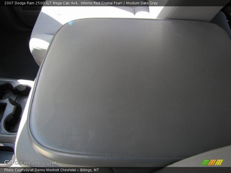 Inferno Red Crystal Pearl / Medium Slate Gray 2007 Dodge Ram 2500 SLT Mega Cab 4x4