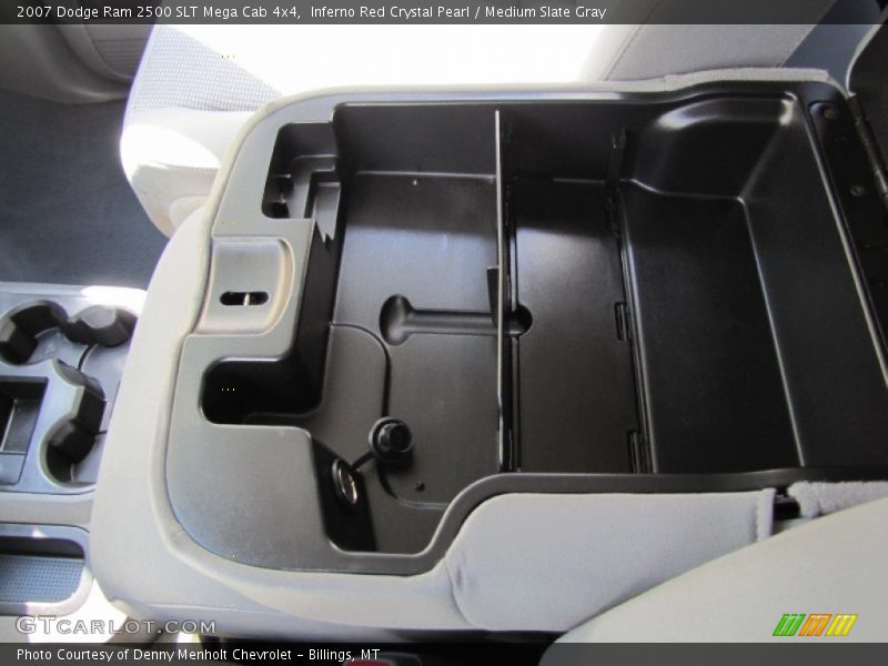 Inferno Red Crystal Pearl / Medium Slate Gray 2007 Dodge Ram 2500 SLT Mega Cab 4x4