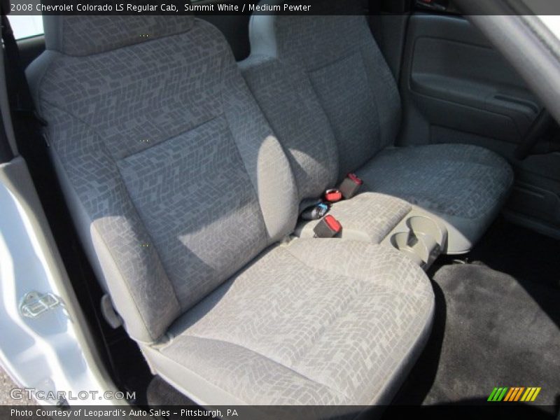 Summit White / Medium Pewter 2008 Chevrolet Colorado LS Regular Cab