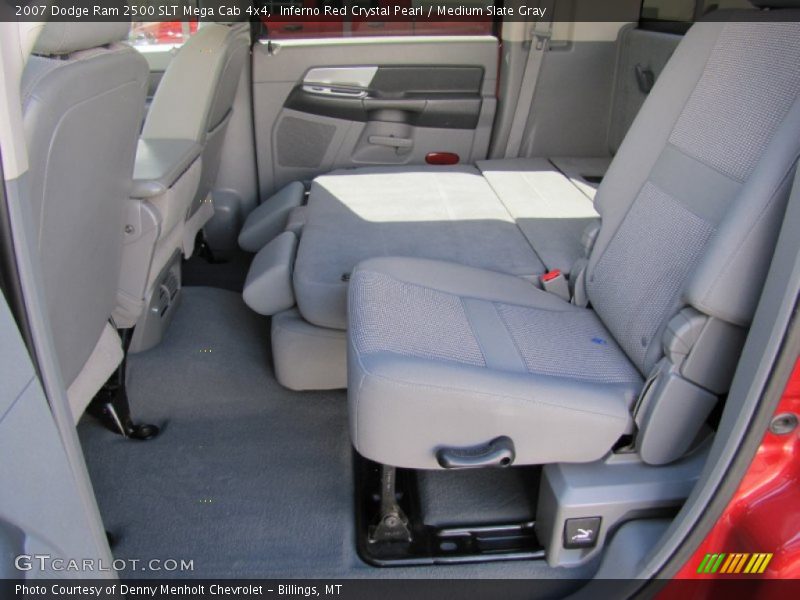 Inferno Red Crystal Pearl / Medium Slate Gray 2007 Dodge Ram 2500 SLT Mega Cab 4x4