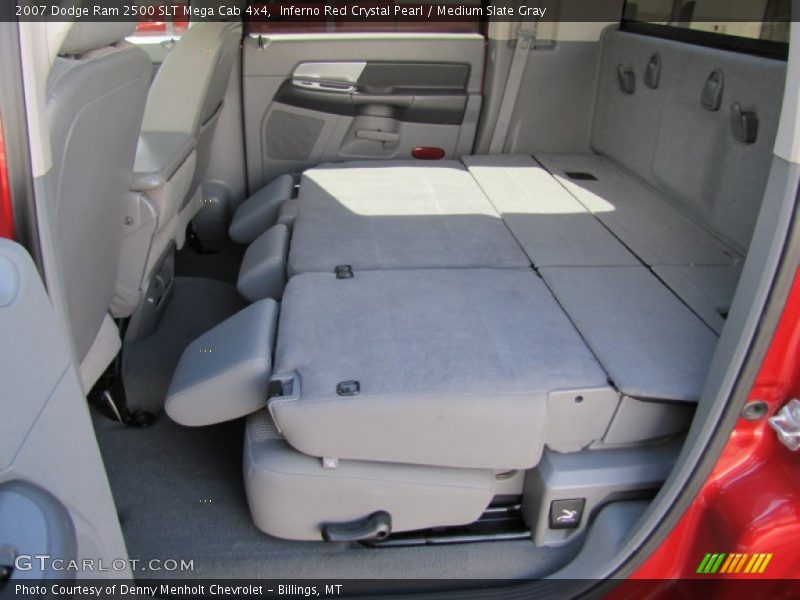 Inferno Red Crystal Pearl / Medium Slate Gray 2007 Dodge Ram 2500 SLT Mega Cab 4x4