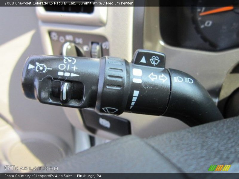 Summit White / Medium Pewter 2008 Chevrolet Colorado LS Regular Cab