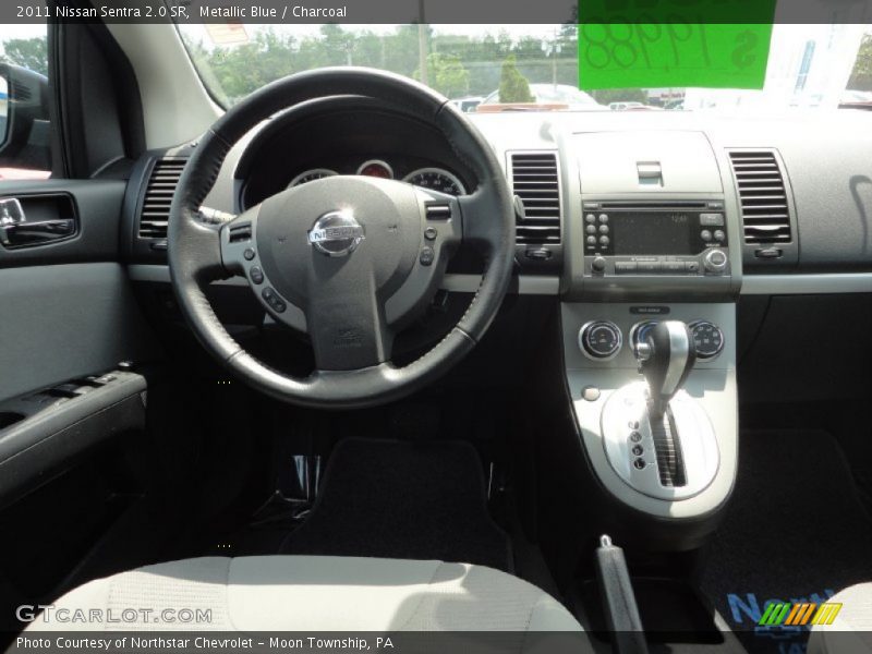Metallic Blue / Charcoal 2011 Nissan Sentra 2.0 SR