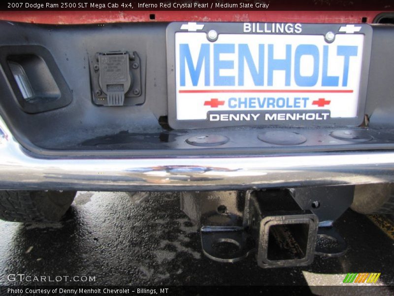 Inferno Red Crystal Pearl / Medium Slate Gray 2007 Dodge Ram 2500 SLT Mega Cab 4x4