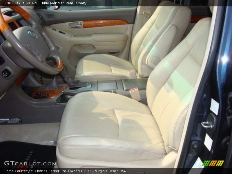 Blue Meridian Pearl / Ivory 2003 Lexus GX 470