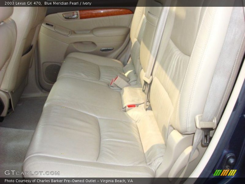 Blue Meridian Pearl / Ivory 2003 Lexus GX 470