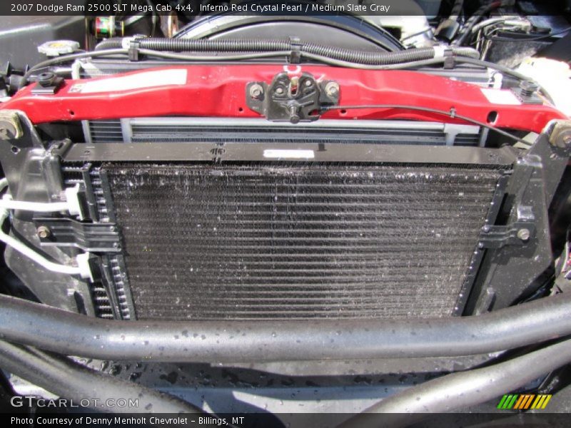 Inferno Red Crystal Pearl / Medium Slate Gray 2007 Dodge Ram 2500 SLT Mega Cab 4x4