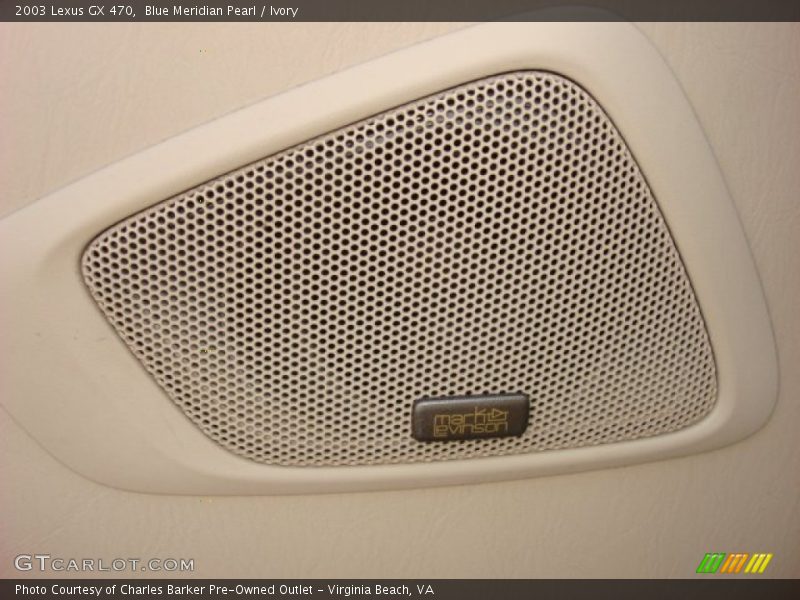 Blue Meridian Pearl / Ivory 2003 Lexus GX 470