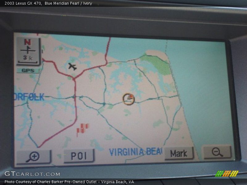 Blue Meridian Pearl / Ivory 2003 Lexus GX 470