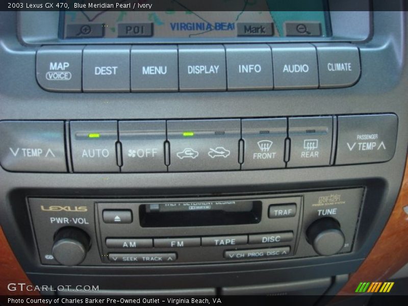 Blue Meridian Pearl / Ivory 2003 Lexus GX 470
