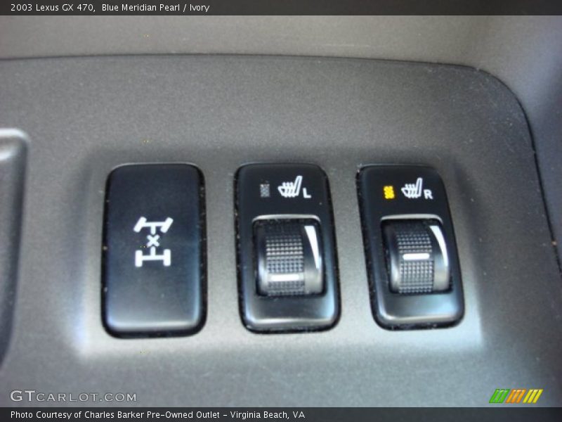 Blue Meridian Pearl / Ivory 2003 Lexus GX 470