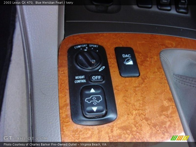 Blue Meridian Pearl / Ivory 2003 Lexus GX 470