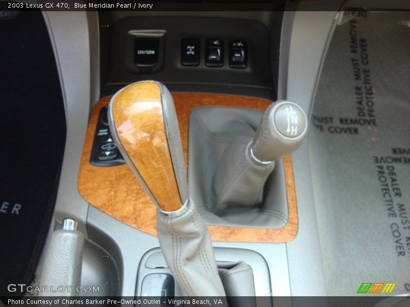Blue Meridian Pearl / Ivory 2003 Lexus GX 470