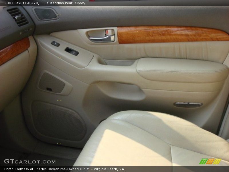 Blue Meridian Pearl / Ivory 2003 Lexus GX 470