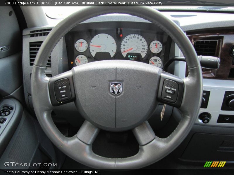  2008 Ram 3500 SLT Quad Cab 4x4 Steering Wheel