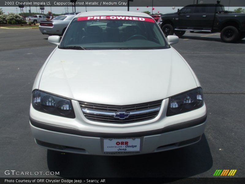 Cappuccino Frost Metallic / Medium Gray 2003 Chevrolet Impala LS