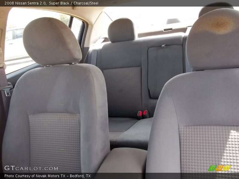 Super Black / Charcoal/Steel 2008 Nissan Sentra 2.0