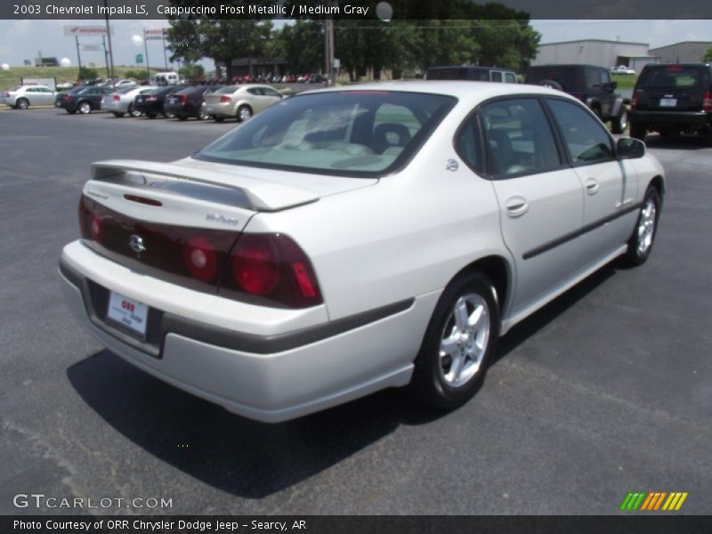 Cappuccino Frost Metallic / Medium Gray 2003 Chevrolet Impala LS