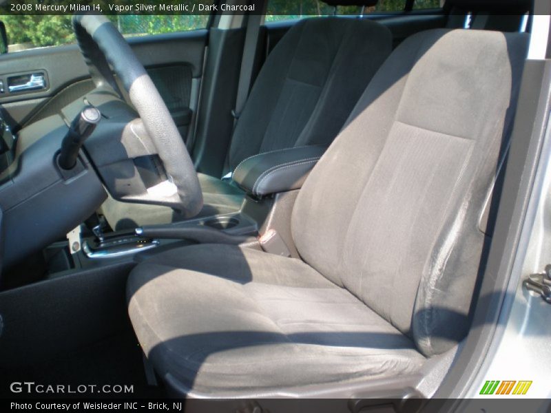 Vapor Silver Metallic / Dark Charcoal 2008 Mercury Milan I4