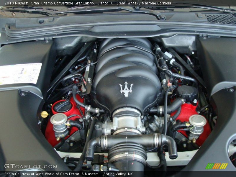  2010 GranTurismo Convertible GranCabrio Engine - 4.7 Liter DOHC 32-Valve VVT V8