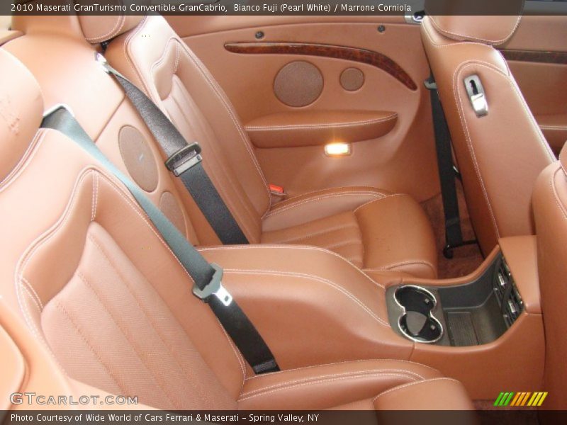  2010 GranTurismo Convertible GranCabrio Marrone Corniola Interior