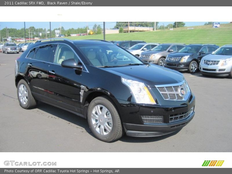 Black Raven / Shale/Ebony 2011 Cadillac SRX FWD