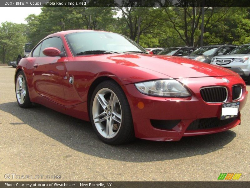 Imola Red / Imola Red 2007 BMW M Coupe