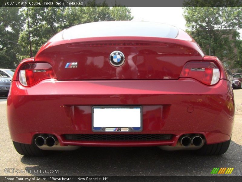 Imola Red / Imola Red 2007 BMW M Coupe