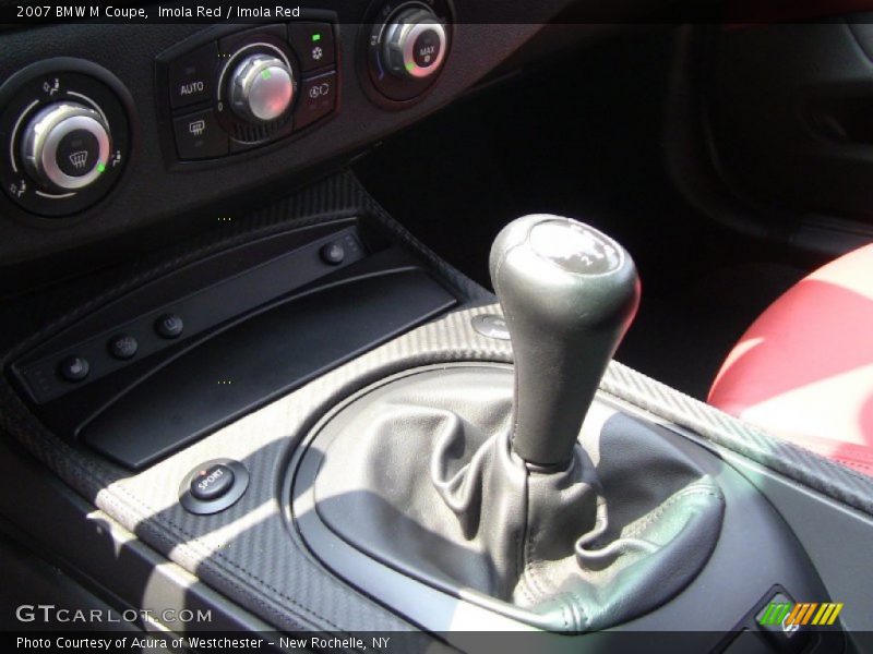  2007 M Coupe 6 Speed Manual Shifter
