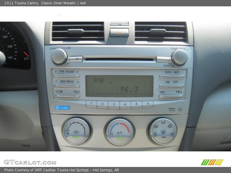 Classic Silver Metallic / Ash 2011 Toyota Camry