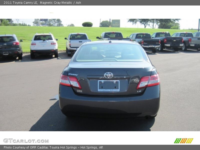 Magnetic Gray Metallic / Ash 2011 Toyota Camry LE