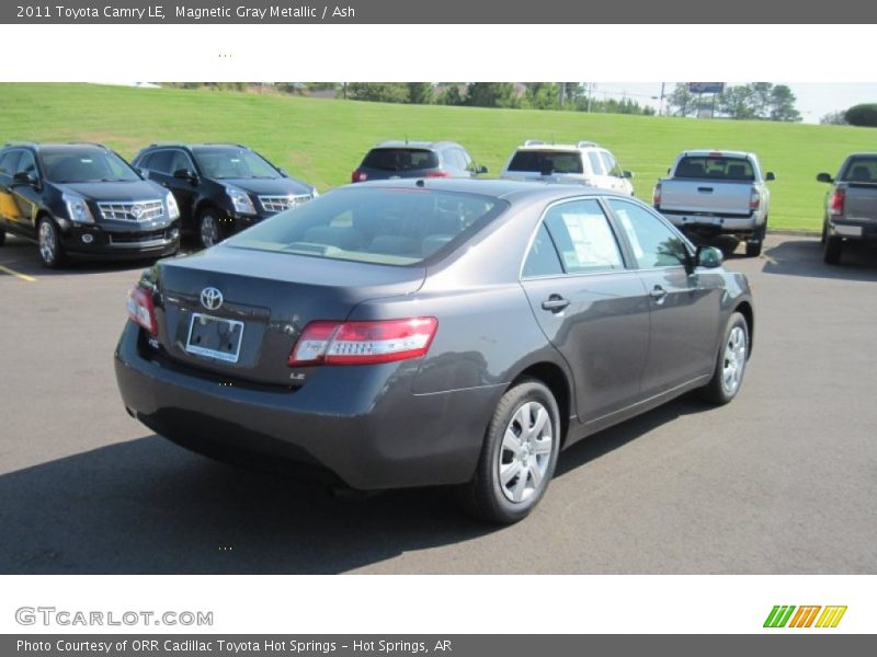 Magnetic Gray Metallic / Ash 2011 Toyota Camry LE