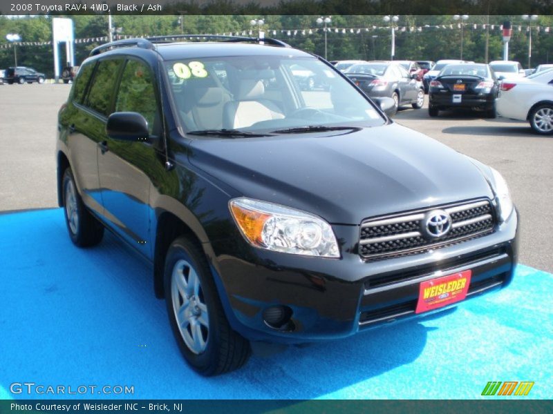 Black / Ash 2008 Toyota RAV4 4WD