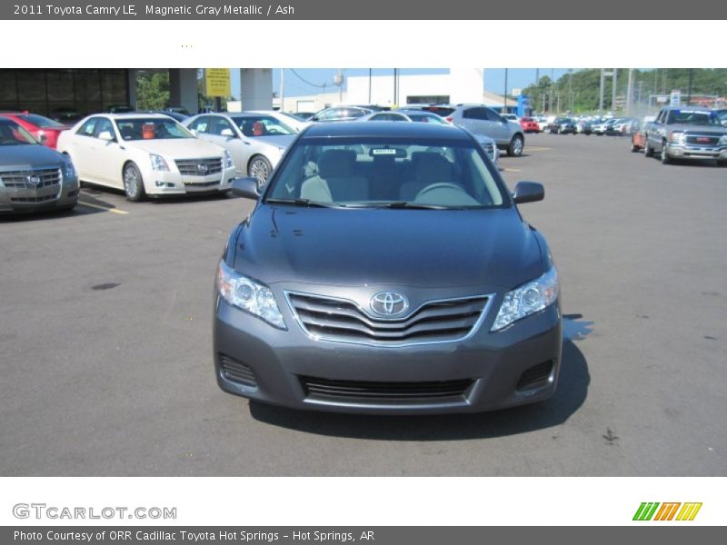 Magnetic Gray Metallic / Ash 2011 Toyota Camry LE