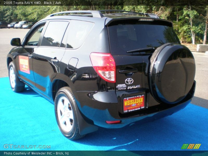 Black / Ash 2008 Toyota RAV4 4WD