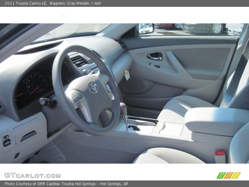 Magnetic Gray Metallic / Ash 2011 Toyota Camry LE