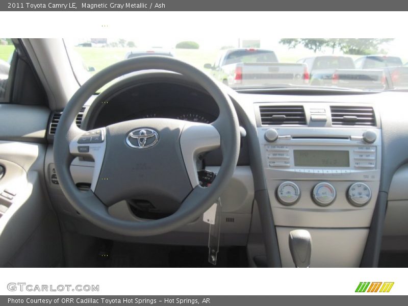 Magnetic Gray Metallic / Ash 2011 Toyota Camry LE