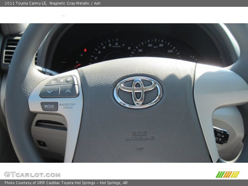 Magnetic Gray Metallic / Ash 2011 Toyota Camry LE