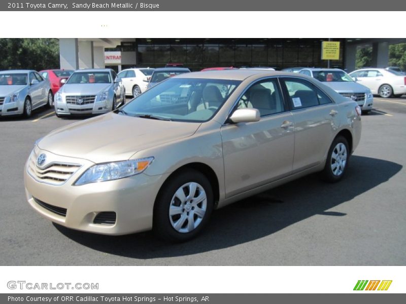 Sandy Beach Metallic / Bisque 2011 Toyota Camry