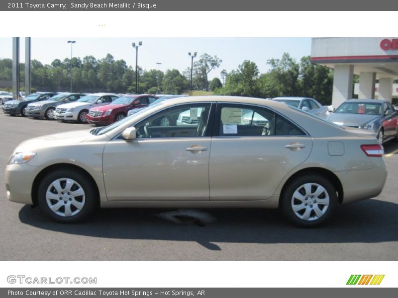 Sandy Beach Metallic / Bisque 2011 Toyota Camry