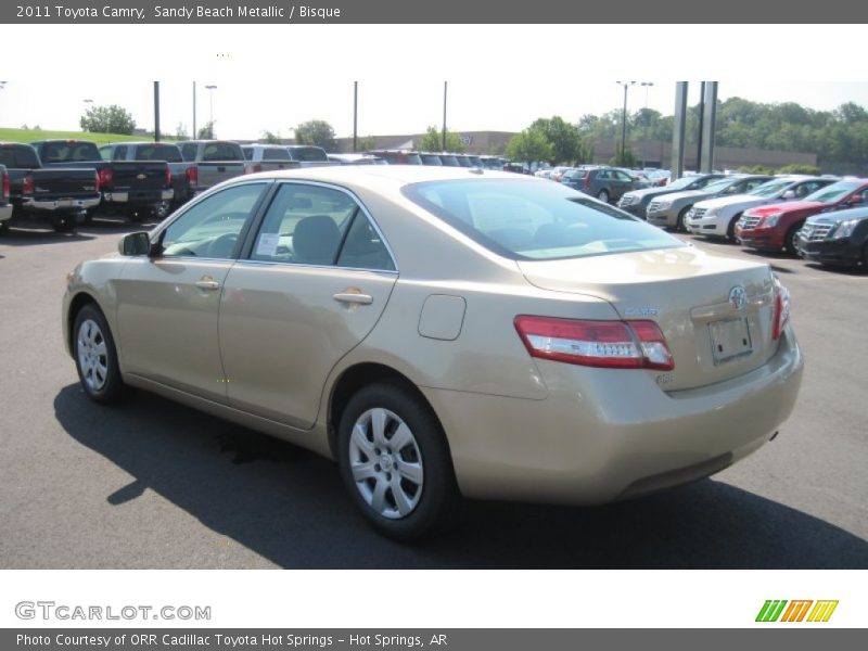 Sandy Beach Metallic / Bisque 2011 Toyota Camry