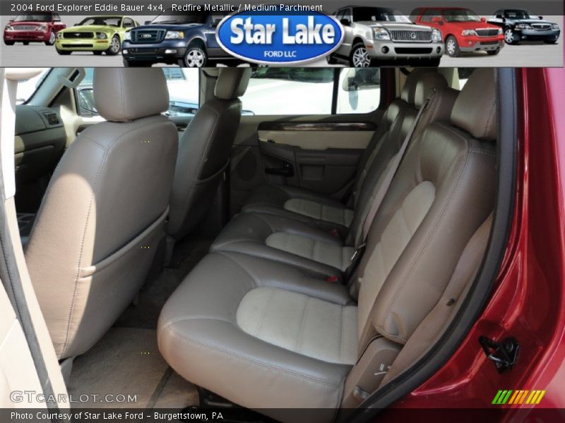 Redfire Metallic / Medium Parchment 2004 Ford Explorer Eddie Bauer 4x4